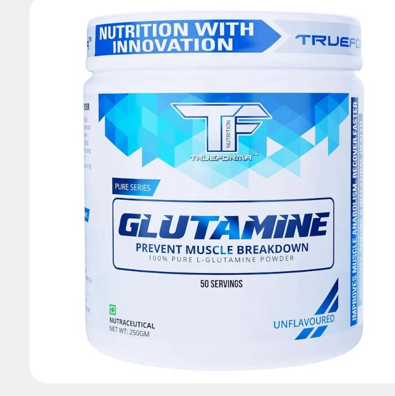 Glutamine (100% Pure L-Glutamine Powder) - Unflavoured